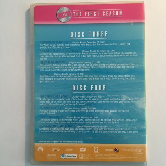 Beverly Hills 90210, The First Season, Episodes 1&2, 3&4, 5&6 (3 Discs) DVD 2006 - Picture 5 of 7
